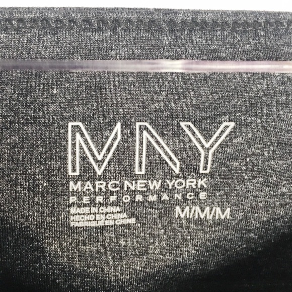 Andrew Marc Leather And Mesh Leggings - Picture 6 of 6